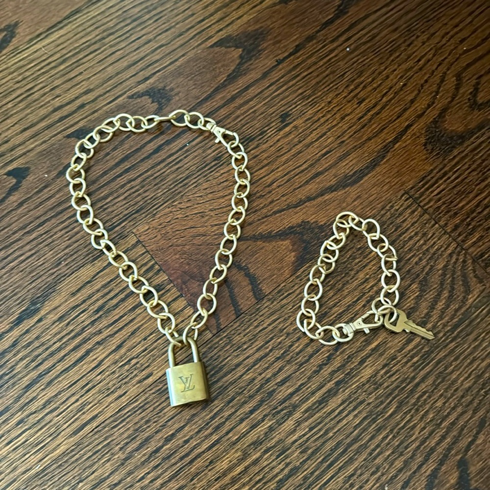 LOUIS VUITTON Reworked Necklace/Bracelet